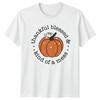 Thankful Blessed And Kind Of Mess TShirt Autumn Thanksgiving Gift For Him Her