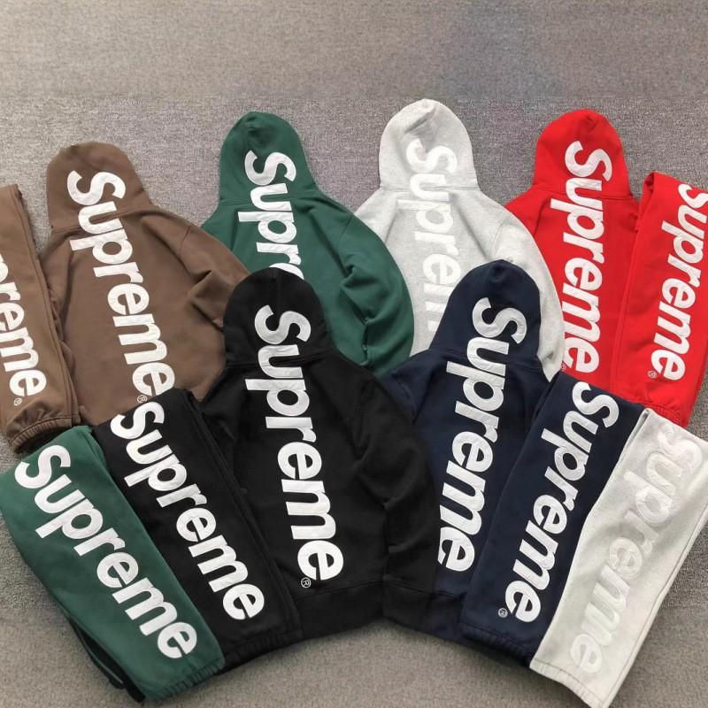 2026FW Moletom com Capuz Bandana Box Forro de Lã Algodão Masculino Jovem Streetwear