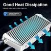Xiaomi Turbo Intercooler Universal Intercooler Automotive Cooling Systems Front Mount Tube Intercooler OD=76mm Charge Air Cooler