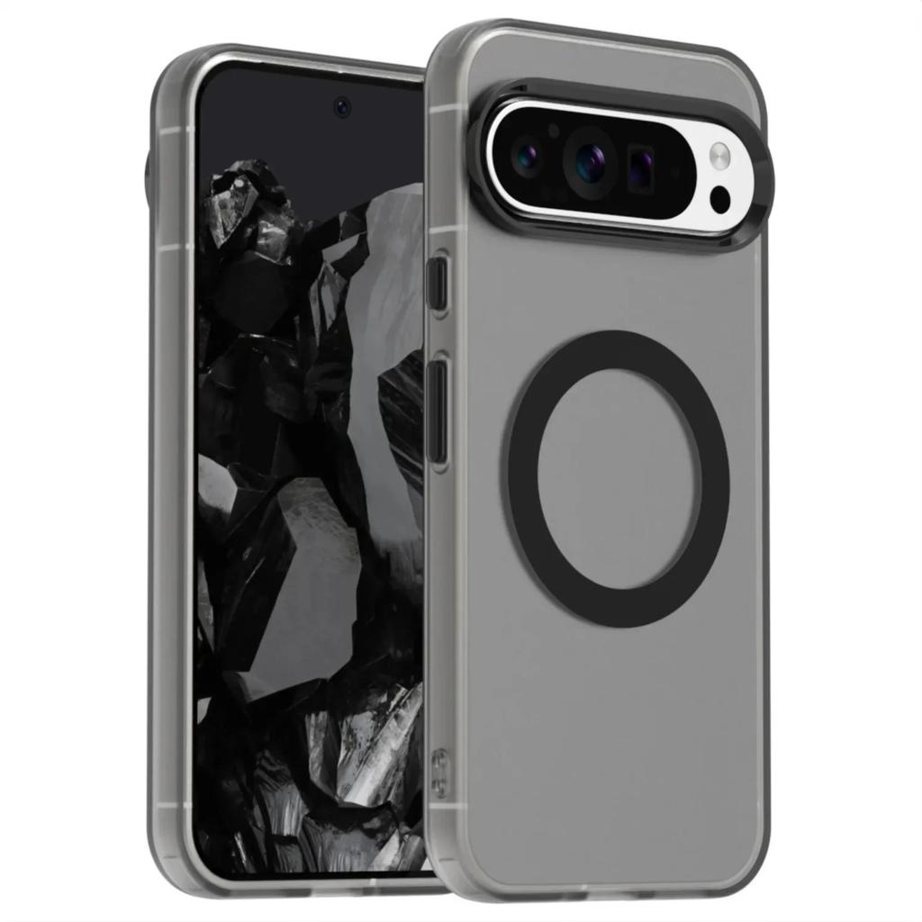 For Google Pixel 9 Pro XL 9A 8A  Matte Candy Color Clear Magnetic Cover For Google Pixel 8 Pro  For Magsafe Wireless Charge Case