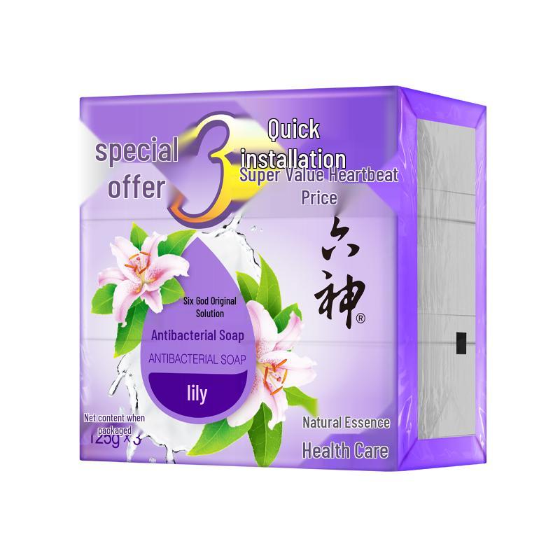 Liushi God Lily Essence Soap 9-Pack