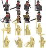 Kt1088 Kt1089 Qin Shi Huang Civil And Military Officials Terracotta Warriors Model Building Block Human Toy