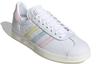 Adidas Gazelle Shoes 'White Yellow Blue Pink' FX0049