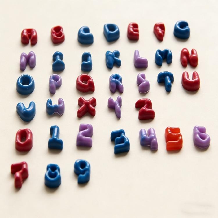 Flexible Resin Mold Pendant Molds Keyboard Letter Shape Silicone Texture for Epoxy Crafts and Creative Wall Decorations