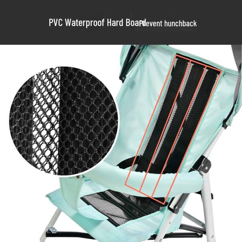 Lightweight Folding Baby and Toddler Umbrella Stroller with Recline Feature