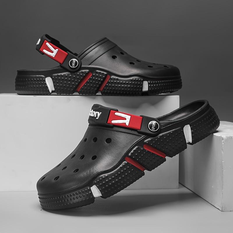 Men's Casual Comfortable Soft Sole Clogs, Breathable Lightweight Clogs for Indoor Outdoor Beach, Summer