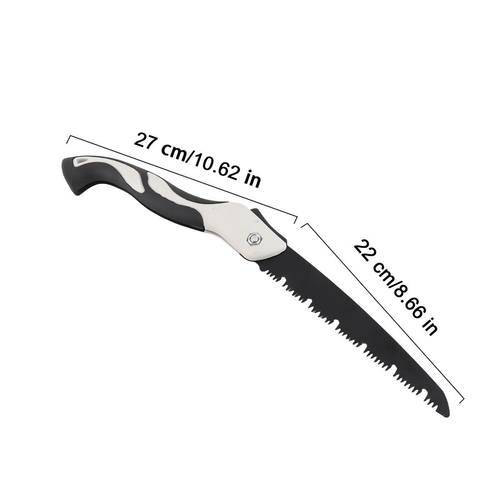 7 8.5 10 Inch Hand Pruning Saw Folding Hand Saw Razor Tooth Saw with Non Slip Handle for Cutting Wood Camping Trimming
