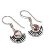 Natural Wild Horse Gemstone Handmade 925 Sterling Silver Jewelry Earring 1.26" RE-1434
