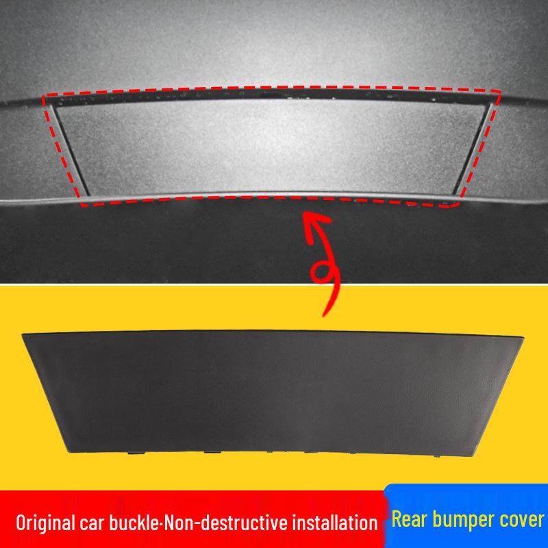 Tesla Model Y Hintere Anhängerkupplung Stoßfängerabdeckung