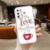 NH16 Coffee Time Transparent Phone Case for Motorola Moto G40 G04 G05 One Ace Action  Fusion + Plus Hyper Macro Vision Zoom