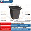 Thickened Plastic Resin Composite Water Meter Box with Integrated Inspection Well
