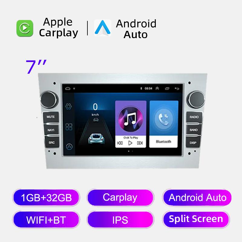 

2din Android 12 автомобильная стереосистема для Opel Vectra C Zafira B Corsa DC Astra HG Jvivaro Meriva радио мультимедиа навигация головное устройство