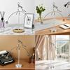 Balancing Toys Art Balance Toy Stainless Steel Ornament Funny Decor for Desk Birthday Shelf Table Party Home Workplace Holiday