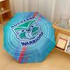 Wigan Warriors Print Auto 8?Ribs Folding Umbrella Wind Resistant Lightweight Automatic Umbrella For Daily Travel