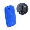 Car Key Case for Volkswagen VW POLO Tiguan Passat B5 B6 B7 Golf Beetle Bora Silicon for Skoda Octavia Key Cover Shell Protector