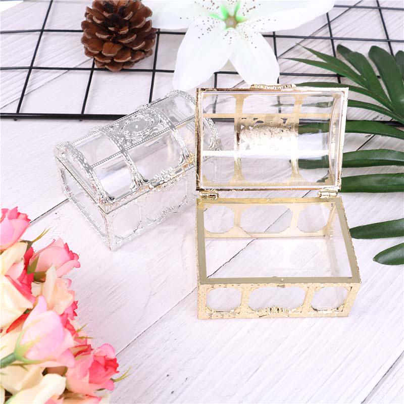 Gold Candy Box Case Chocolate Gift Birthday Party Wedding Decoration