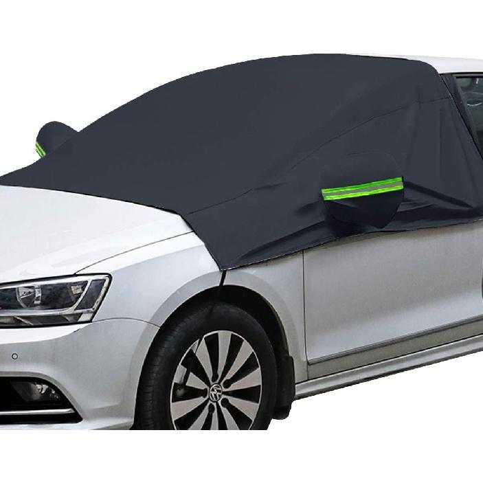 Extra Large Windshield Snow Ice Cover With Side Mirror Covers, Protects Windshield And Wipers From Weatherproof, Rain, Sun, Frost, Vehicles, Cars