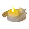 3D Printed Cat Candle Holder Tealight Candle Stand Burr-Free Cute Cat Figurine