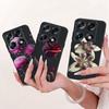 Fashion Letter Phone Case For Motorola Signature XT2603-2 Back Cover For Motorola Signature 5G Soft Black Silicone Cases