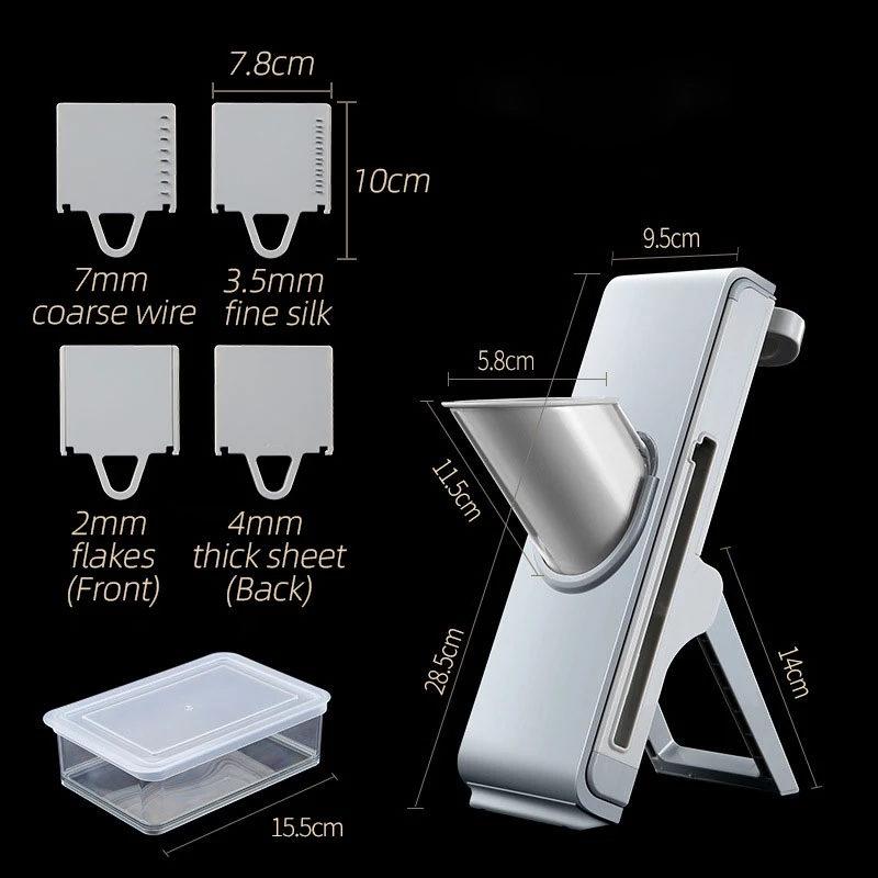 Multifunction Vegetable Cutter Meat Potato Slicer Carrot Grater Chopping Kitchen Accessories Gadgets Steel Blade Kitchen Tool