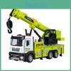 Alloy Inertia Crane Toy Model For Kids With Functional Doors And Rescue Scene Play
