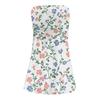 Fashionable Women's Casual Tube Top Floral Print Sleeveless Dress