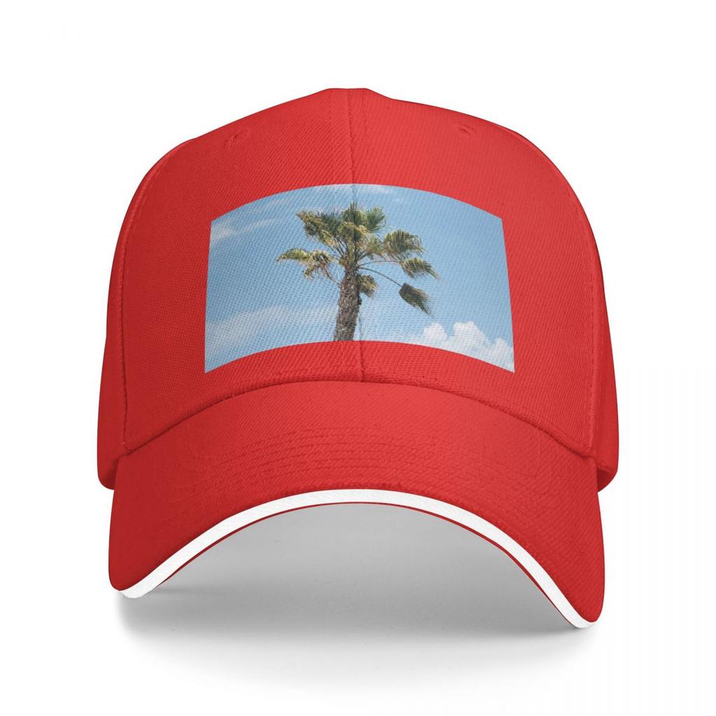 Palm Tree Sky Baseball Cap New Hat Beach Bag Fluffy Hat Women'S Cap Unisex'S