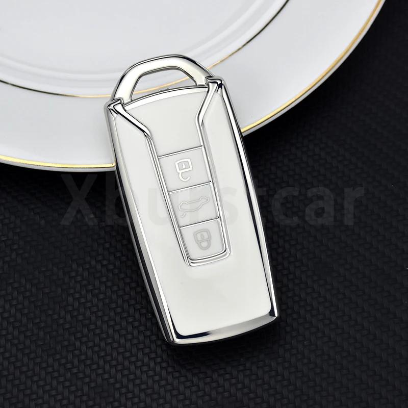 Tpu Car Remote Key Case Cover For Volkswagen Vw Touareg      Auto Key Shell Fob Accessories