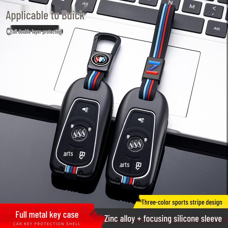 Key Case for Buick: Envision, Encore, Regal, LaCrosse, GL8, Velite 6, Enclave - Protective Shell for Men