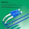 Gepanzertes LC-LC Single-Mode Duplex Glasfaser Patchkabel