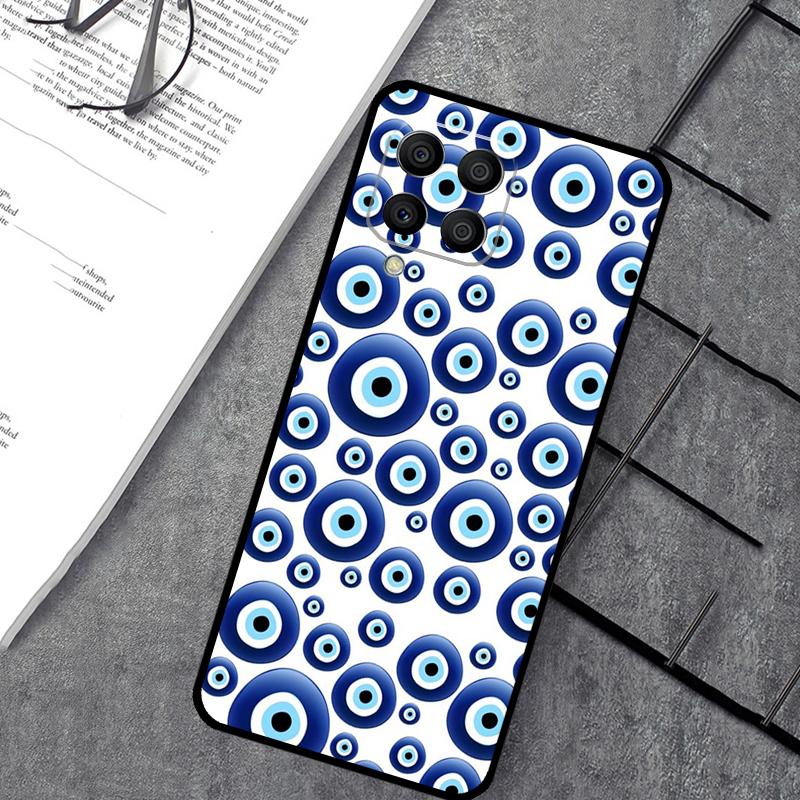 Evil Eyes Case For Samsung Galaxy M55 M31 M13 M11 M12 M14 M15 M06 M16 M36 M56 M53 M32 M52 M35 M34 M54