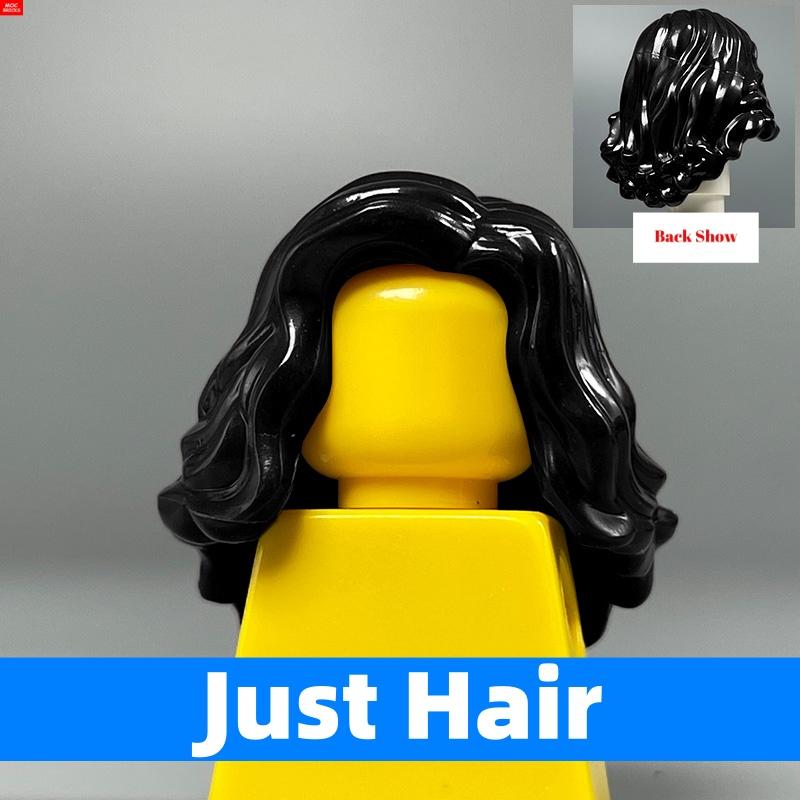 10pcs MOC Bricks 1014 1025 4cm Figure Female Women Hairs Assembled Particles Building Blocks Accessories Kids Toys Plastic Dolls
