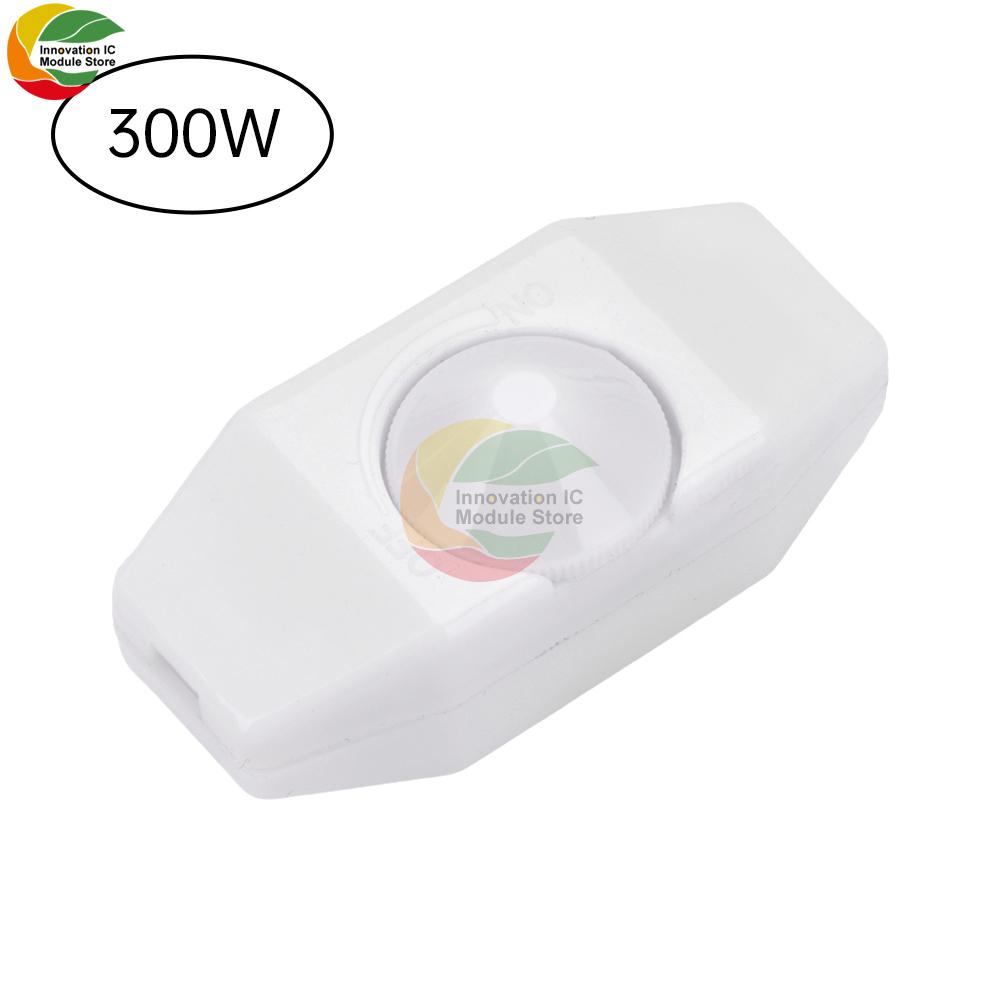 60W/300W Dimmer Switch Adjustable Controller 220V Lamp Dimmer Cord Switch Floor accessories Lamp Dimming On Off High Quality