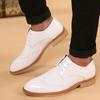 Mode Lackleder Formelle Lederschuhe Büro Business Oxfords Glänzend Lässige Hochzeitsschuhe Herren Derby Schuhe Herren Formelle Kleiderschuhe