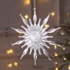 Christmas Star & Snowflake Acrylic Ornaments – DIY Tree Decorations