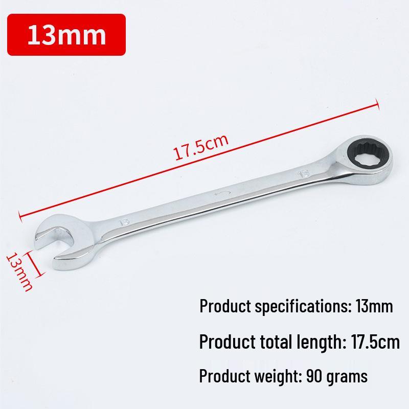 Multifunctional Double-End Ratchet Wrench for Auto Repair