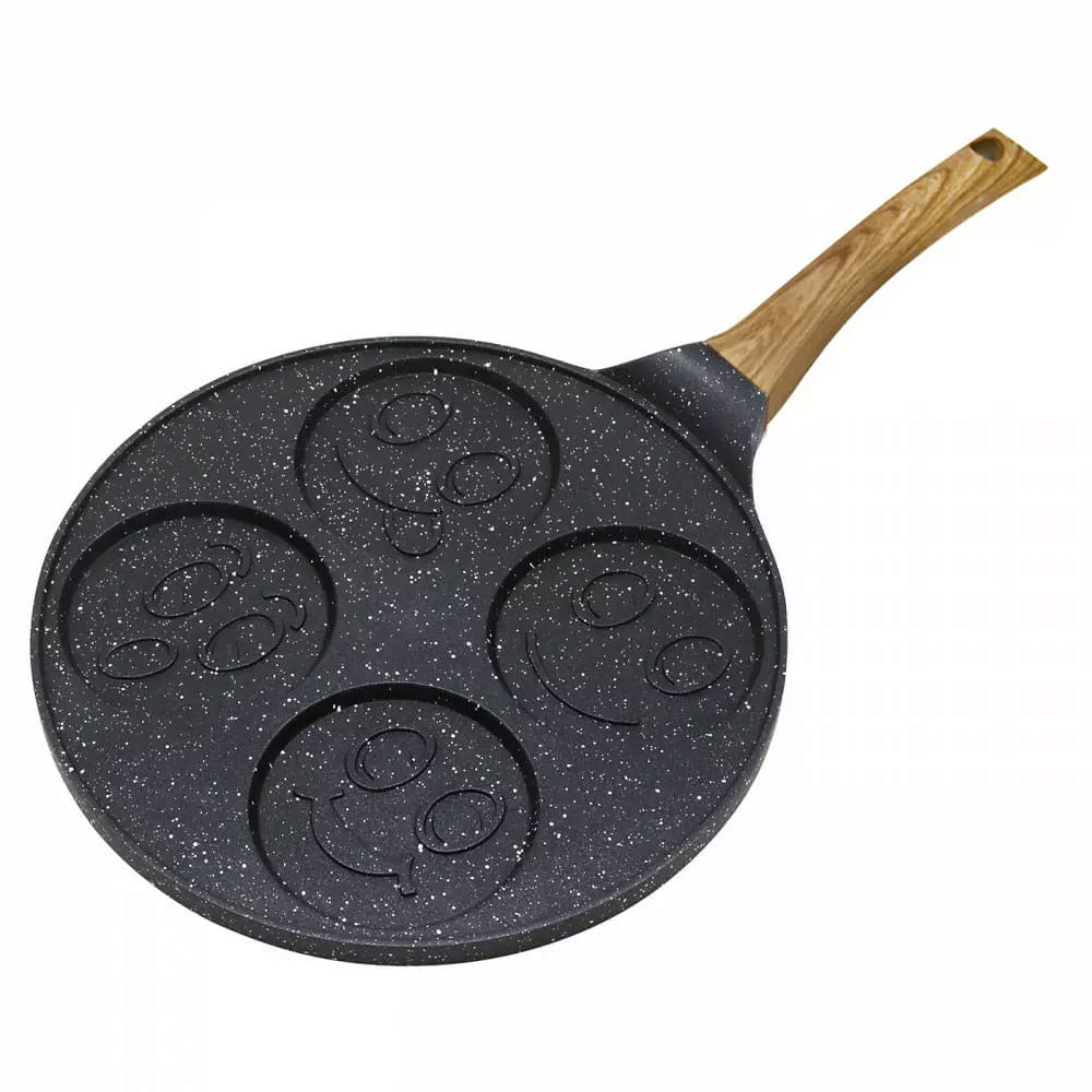 Patelnia do naleśników placków 26cm pancake buźki KINGHOFF KH-1666