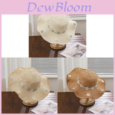 Summer Straw Hat For Women With Wide Brim Sun Protection And Breathable Paper Straw Material