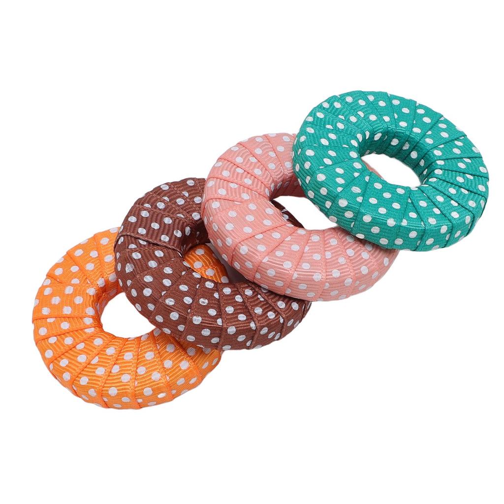 4 Pezzi Pesi per Tessuto con Motivo a Pois Pesa Carta Rotondo per Scrittura Disegno Accessori per Cucito