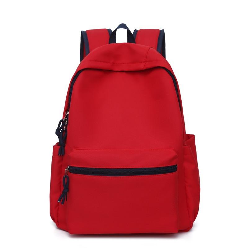 Schoolbag new fashionable small fresh backpack simple and lightweight to reduce the burden of primary and secondary school students schoolbag