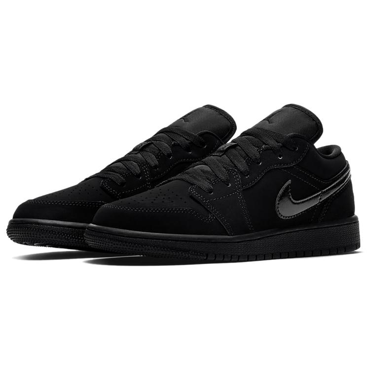 Jordan 1 Low GS Triple Black 553560-056