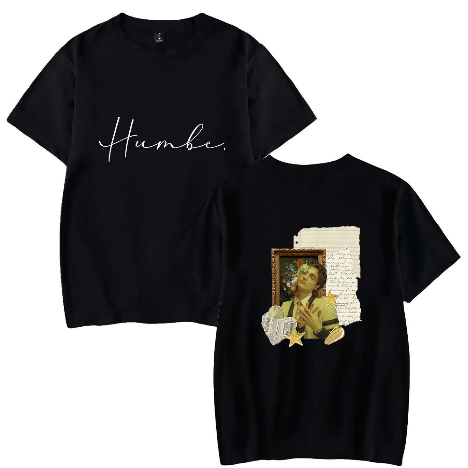 

Humbe Unisex Short Sleeve T-shirts Men Women Streetwear Printing Casual O-neck Harajuku Pullovers Stylish XXXXXL