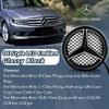 Front Grille Star Emblems Logo For Mercedes Benz B W245 C W204 C300 C250 GLK X204 GLK300 GLK350 PB2