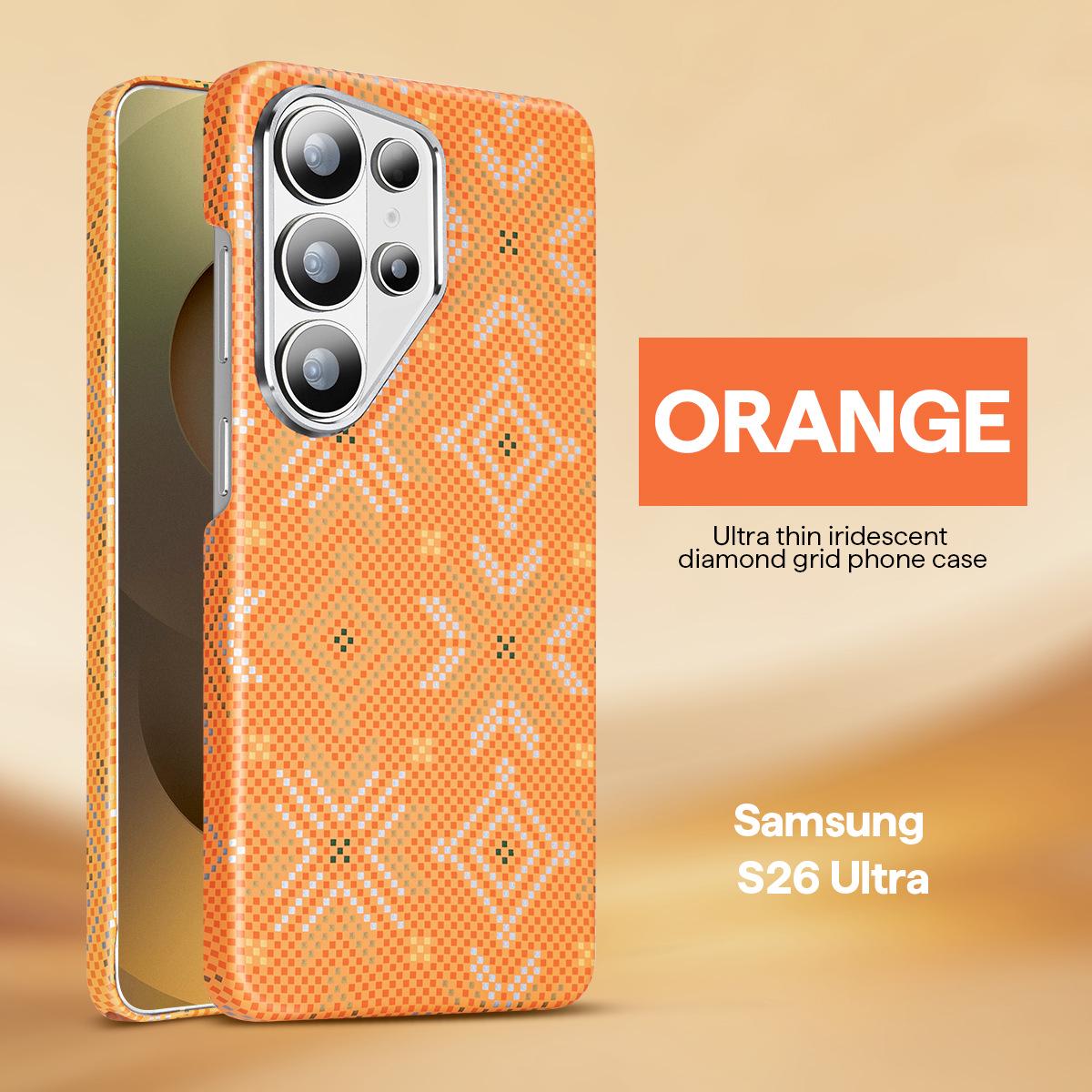 

Samsung Galaxy S26 Ultra Case: Kevlar Texture, Magnetic Adsorption, Drop-Proof Design Samsung S25 Ultra