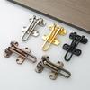 1Pcs Anti-Theft Buckle Door Buckle Door Bolt Door Lock Buckle Hasp Door Anti-Lock Buckle Household Thickening Mute Anti-Rust