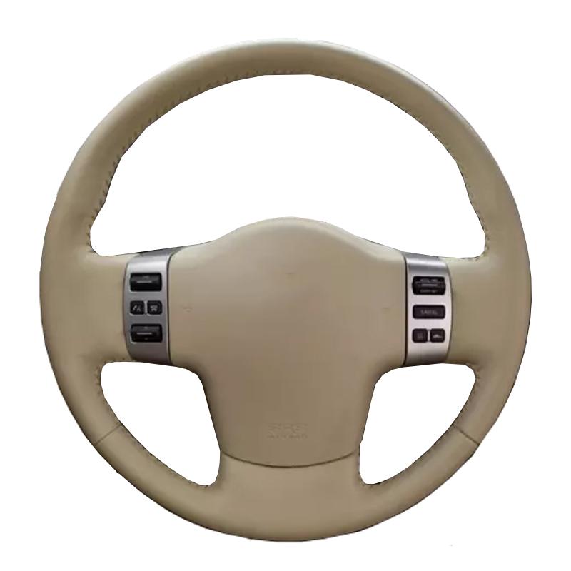 

Ручная вышивка, автомобильный чехол на руль для Infiniti Qx56 2004-2010, оплетка на руль