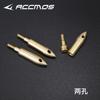 6/12/18Pcs Arrowheads Whistle Point Tips Hunting Archery Copper-Iron Broadhead Loud Whistling for Outdoor Shooting Accessory 5