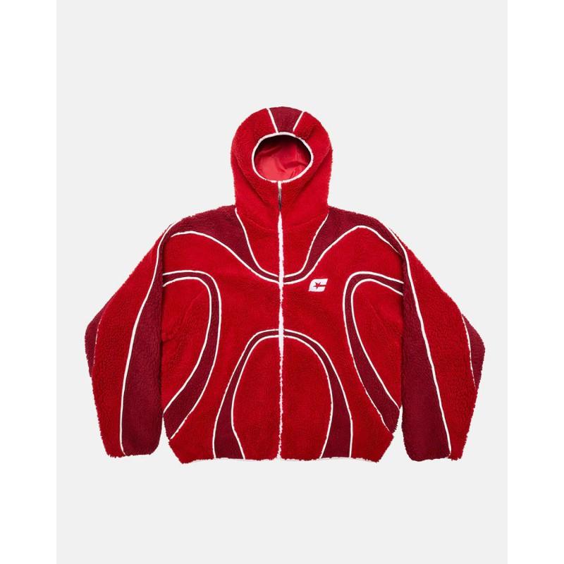 Unisex Streetwear Oversized Hooded Zip-Up Cardigan