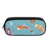 Stationery Organizer Faux Leather with Protective Firm Shape for Neat Stationery Storage for Campus Office and Travel