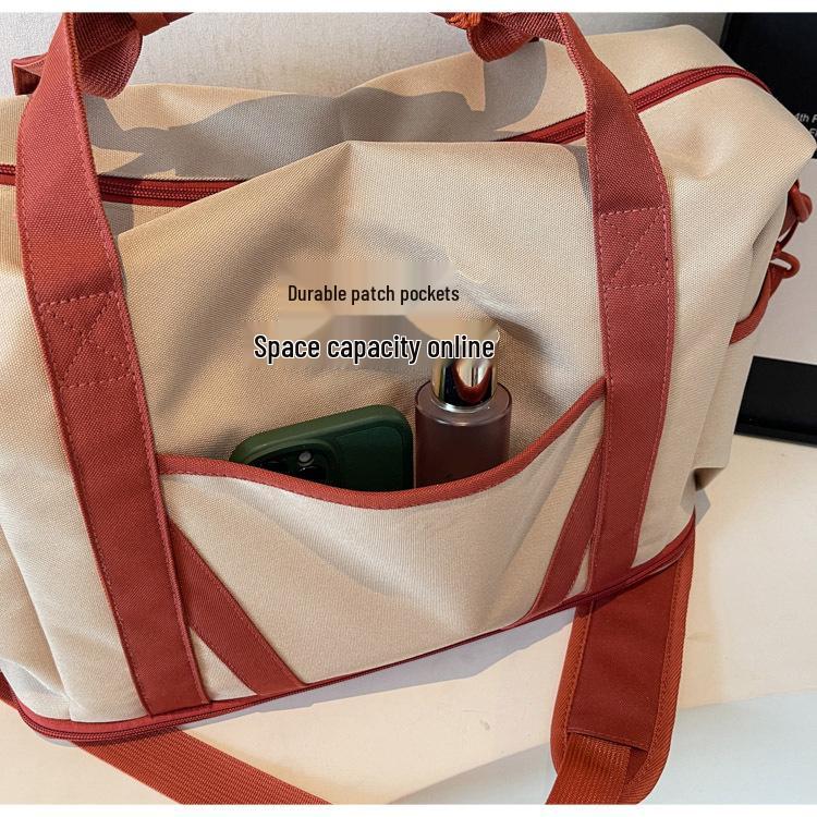 Unisex Reise-Tasche mit großem Fassungsvermögen und geringem Gewicht: Perfekt für Geschäftsreisen, Kurztrips, Sport oder Mutterschaftsaufbewahrung.